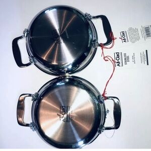 2 sets brand new All-clad stainless steel 6" MINI gratin pan
